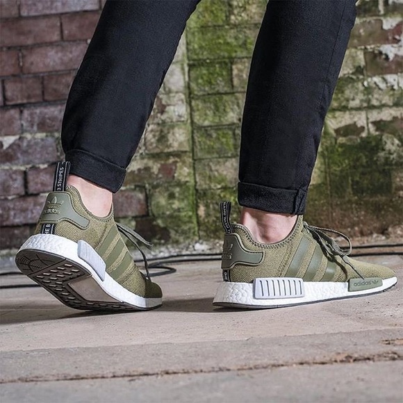 adidas | Shoes | Adidas Nmd R Tonal Olive Green Sneakers Size 1 | Poshmark